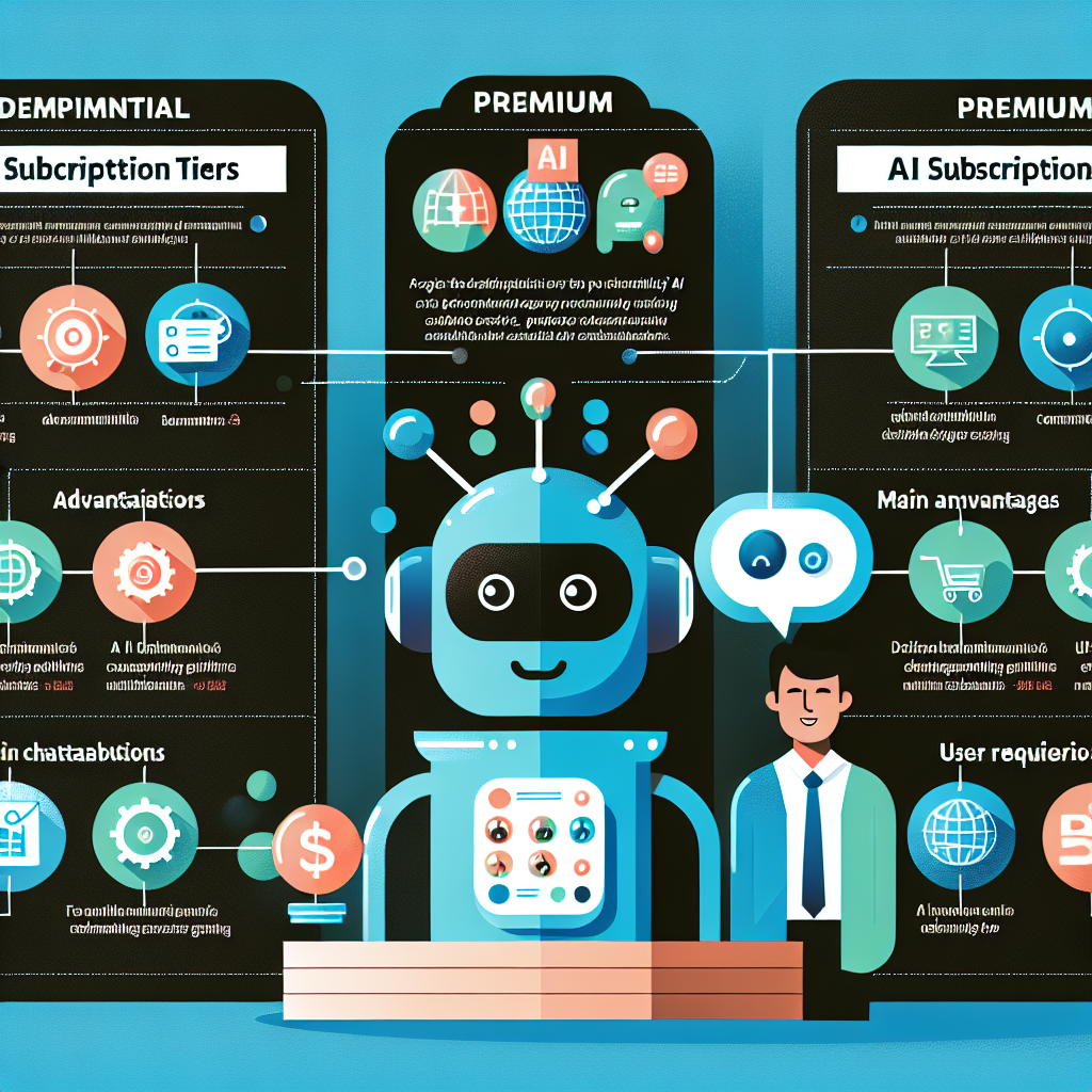 ChatGPTの無料プランと有料プランの違いを示すインフォグラフィック